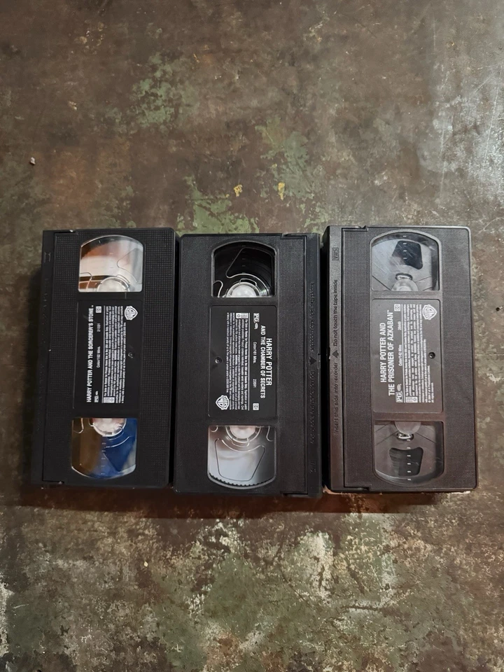 Lot Harry Potter Trilogy VHS Vtg Years 1 2 3 Sorcerer's Stone Chamber of Secrets - Image 4 of 4