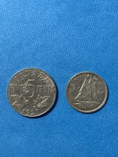 Canada - 1927 5c Nickel; 1940 10c Silver (.800)