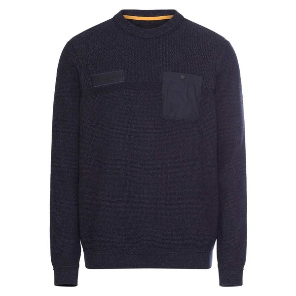 camel active Herren Strickpullover Night Blue Regular Fit 409500 8K18 47-image