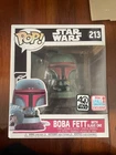 FUNKO POP! Vinyl Star Wars - Boba Fett with Slave One 2017 Fall Convention #213