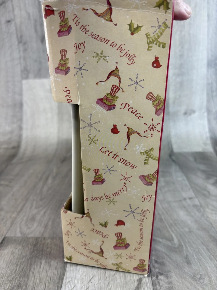 Oneida Snowmates Dinner Plates Set of 4 Hand Painted Earthenware Holiday Snowman - Image 4 of 4