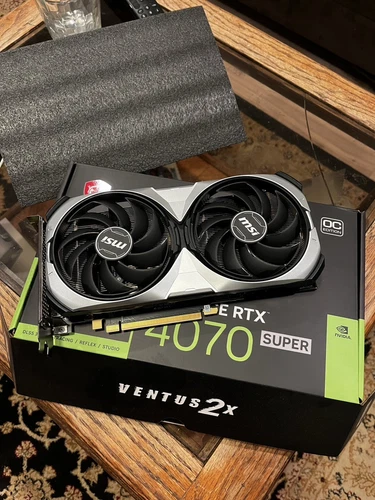 MSI Gaming RTX 4070 Super 12G Gaming X Slim Graphics Card