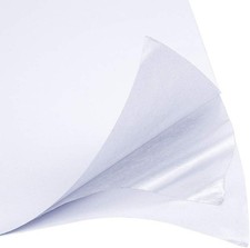 BENECREAT 20 Blatt A5 Doppelseitige Klebebl&auml;tter Wei&szlig;es Selbstklebendes K