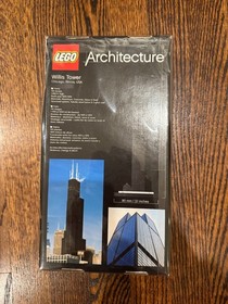 LEGO 21000 SEALED Architecture Willis Tower Chicago Landmark Set Sealed Box