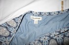 NWOT MAX STUDIO Women's Lined Skirt Size SMALL Blue & White Geometric Design — photo 2