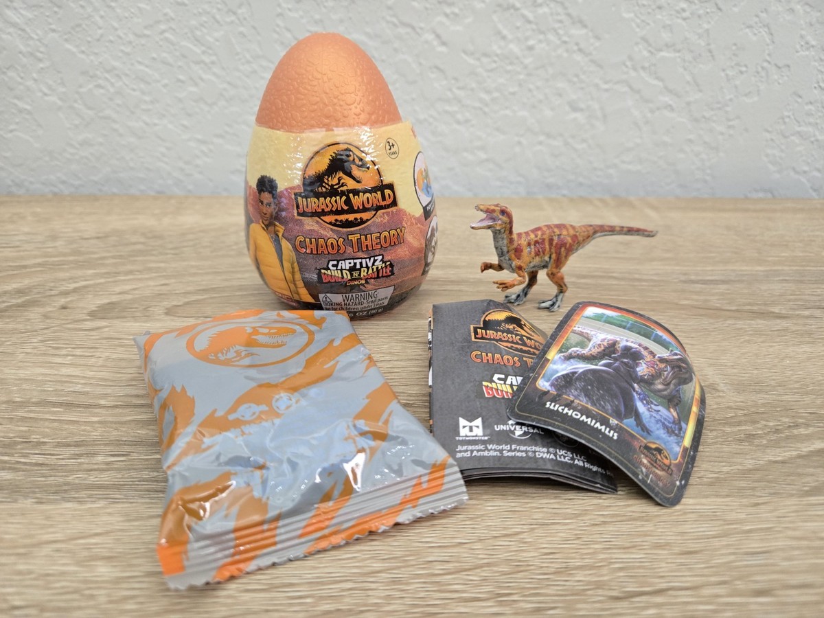 Jurassic World Chaos Theory Captivz SUCHOMIMUS Dinosaur Figure +