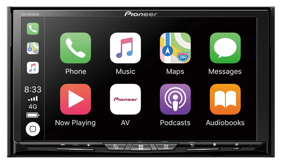 Pioneer 2DIN MP3 USB DAB DVD Bluetooth Autoradio für Hyundai i20 2009-2012 silbe - Bild 2 von 4