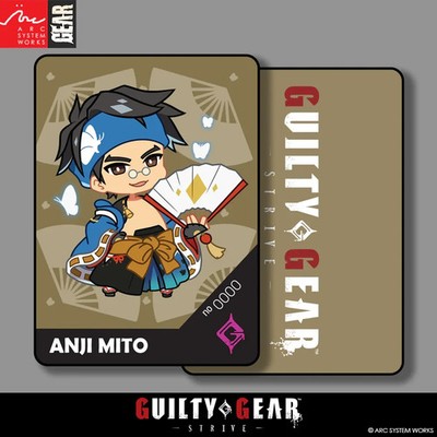 Guilty Gear Strive Anji Mito Chibi Collectible Card Event Exclusive GGST Limited