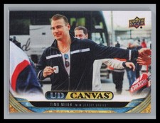 2024-25 Upper Deck #C121 Timo Meier UD Canvas New Jersey Devils