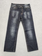 Buffalo David Bitton Trevor Jeans Boys 10 Easy Fit Distressed Denim Wash Pants