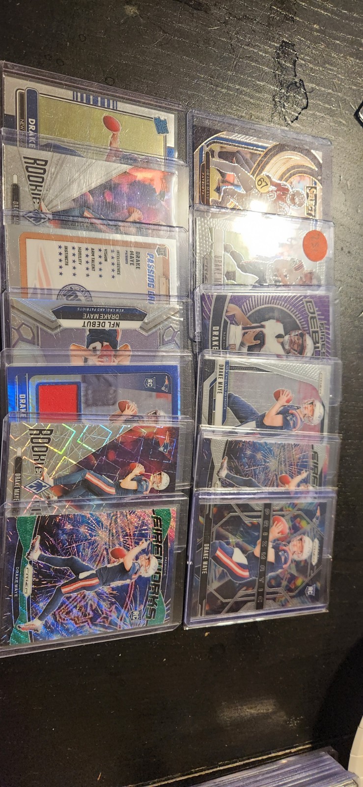 Drake Maye 13 Card RC Lot Mint