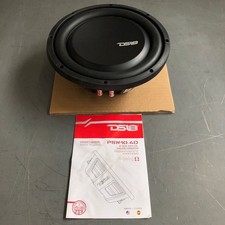 DS18 PSW10.4D 10" Shallow Subwoofer 1000 Watts Water Resistant Dual Voice Coil