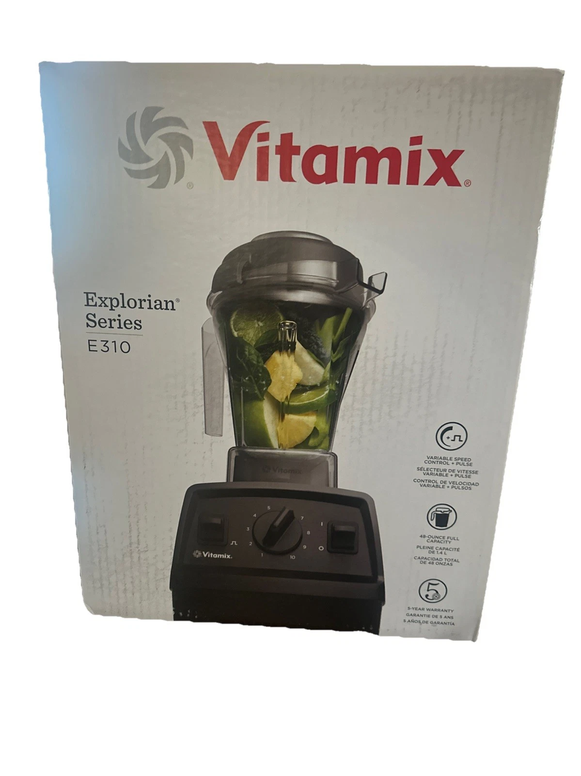 Vitamix E-310 Professional-Grade Black 64oz Low-Profile Explorian Blender
Opens in a new window or t