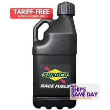 Sunoco Race Jugs M7500BK, One Black Plastic Black Sunoco Motorsports Jug 5 Gal 