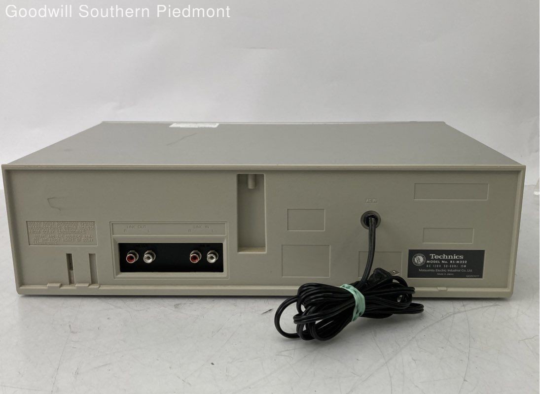 Technics RS-M222 Cassette Deck - Tested | eBay