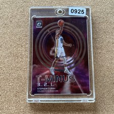 2022-23 Panini Donruss Optic T-Minus 3 2 1 Silver Holo Prizm #10 Stephen Curry