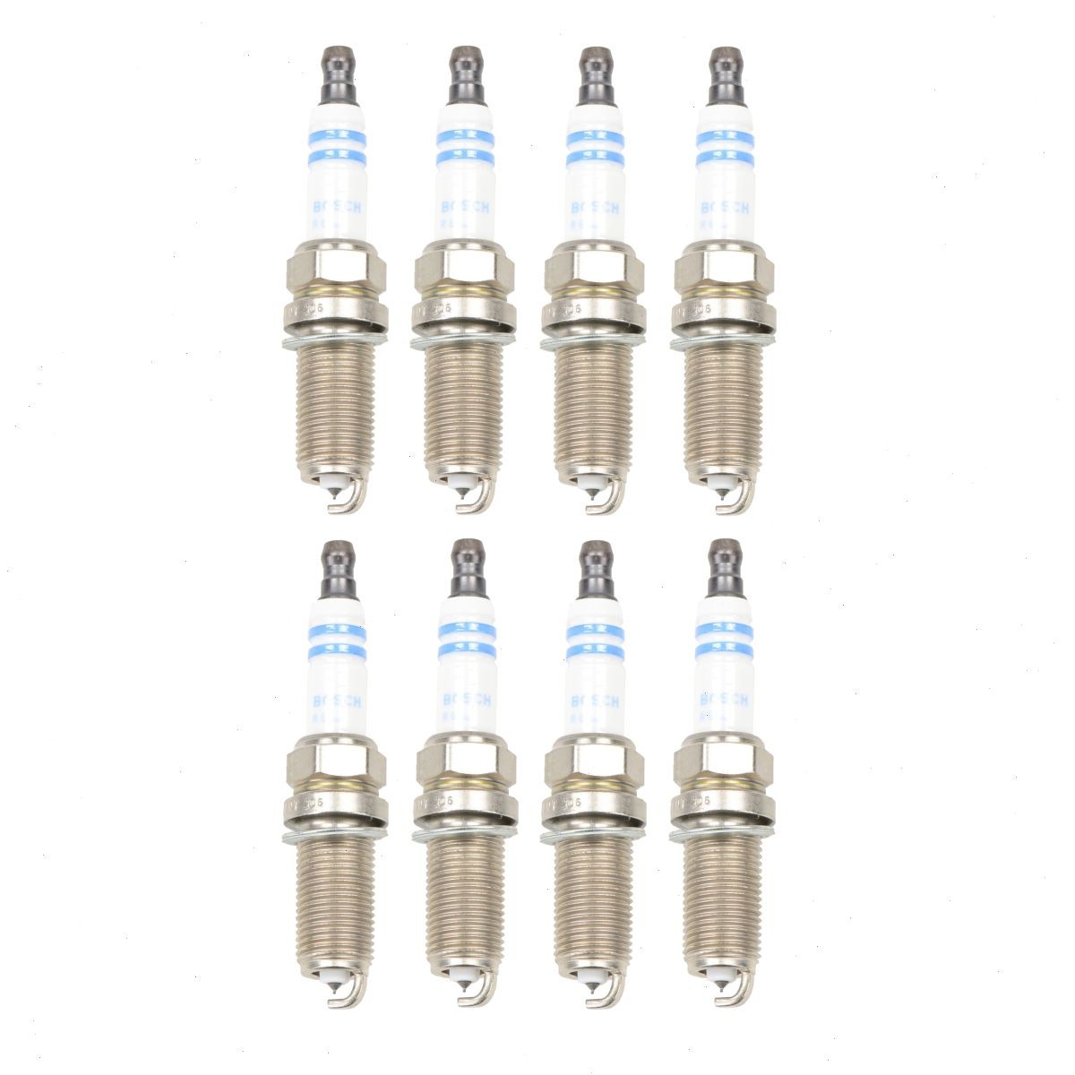 8 pc Bosch Double Platinum Spark Plugs for 2002-2006 INFINITI Q45 4.5L V8 xa