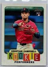 2025 Topps Heritage High Number - Rookie Performers Kristian Campbell #RP-5 RC