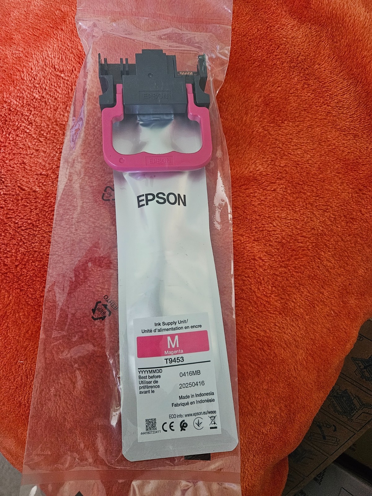 Genuine Epson T9453 Magenta Ink Cartridge C5210 C5290 C5710 C5790 Vat Inc