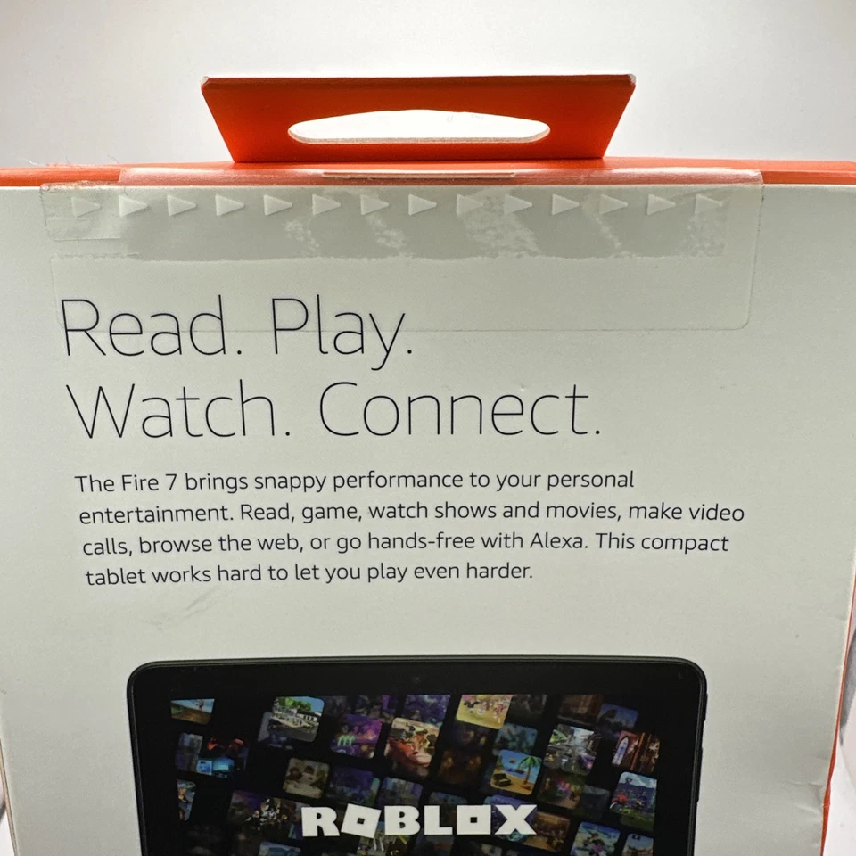 Amazon Black Fire 7 (12th Gen) Wifi Enabled Tablet 16 GB -**AD Supported Sealed - Image 4 of 4
