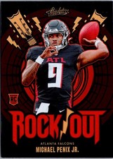 2024 Panini Absolute #RO-MPJ Michael Penix Jr. Rock Out