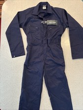 PortWest C890 Navy Blue Youth s Boilersuit Coveralls Boys 12-13 NEW WITH TAGS
