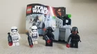 LEGO Star Wars First Order Battle Pack 75132 100% complete w/manual & minifigs