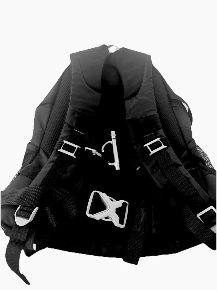 Outdoor Products 30L Back Pack Day Pack Travel Carry On Black Padded EUC - Image 2 of 2