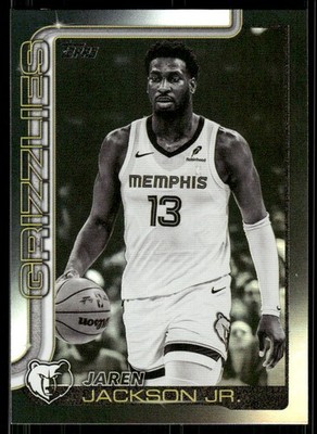 2025-26 Topps Blackout #184 Jaren Jackson Jr. - BSK