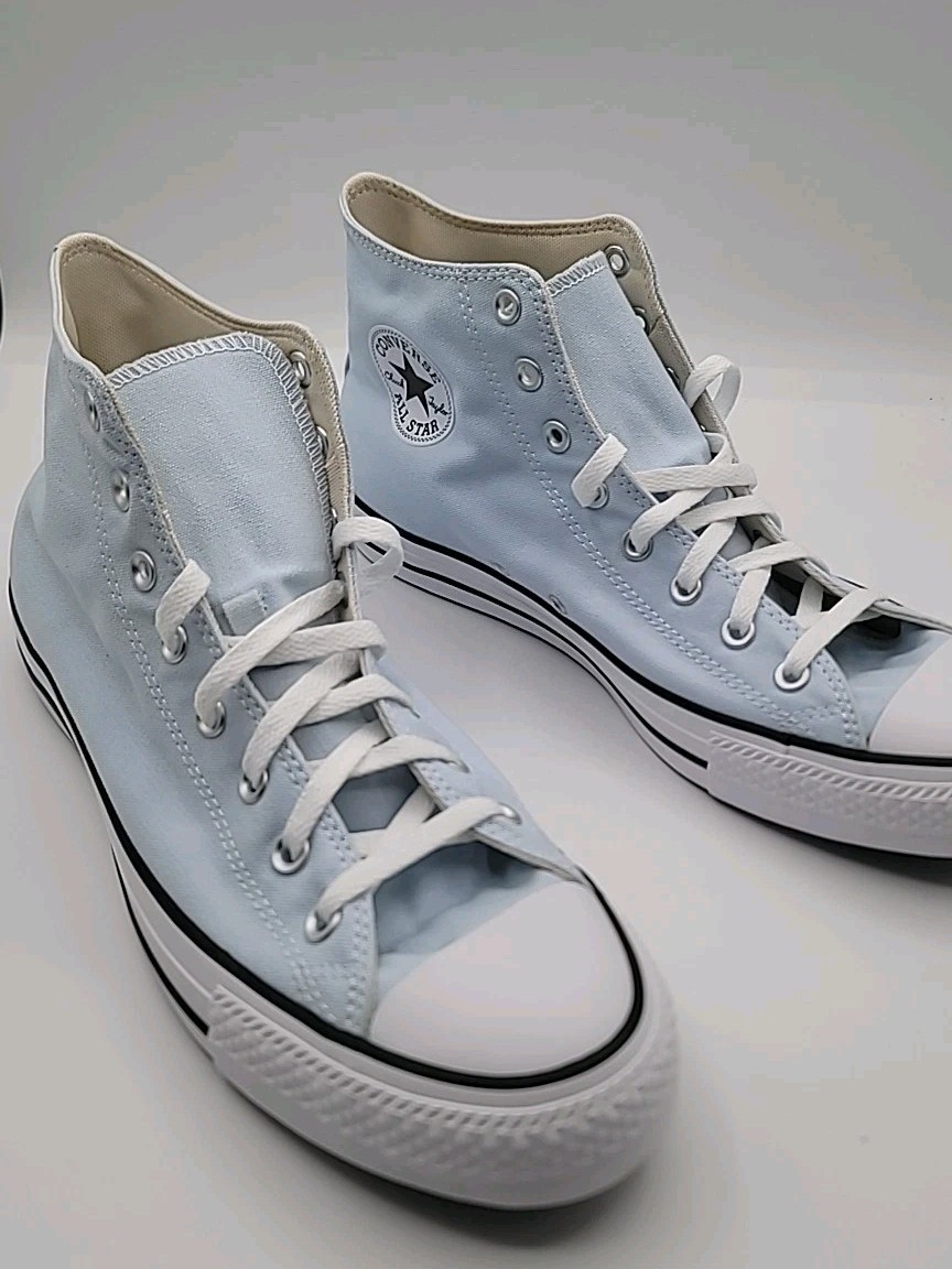 New Converse Mens Size 11 All-star Chuck Taylor Baby Blue thumbnail 3