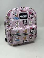 Disney Mickey Mouse Mickey and Friends kid's Pink Mini Backpack NWT