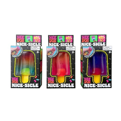 #ad 3Pcs Needoh Nice Sicle Popsicle Nicesicle Pressure relief Toy $17.99