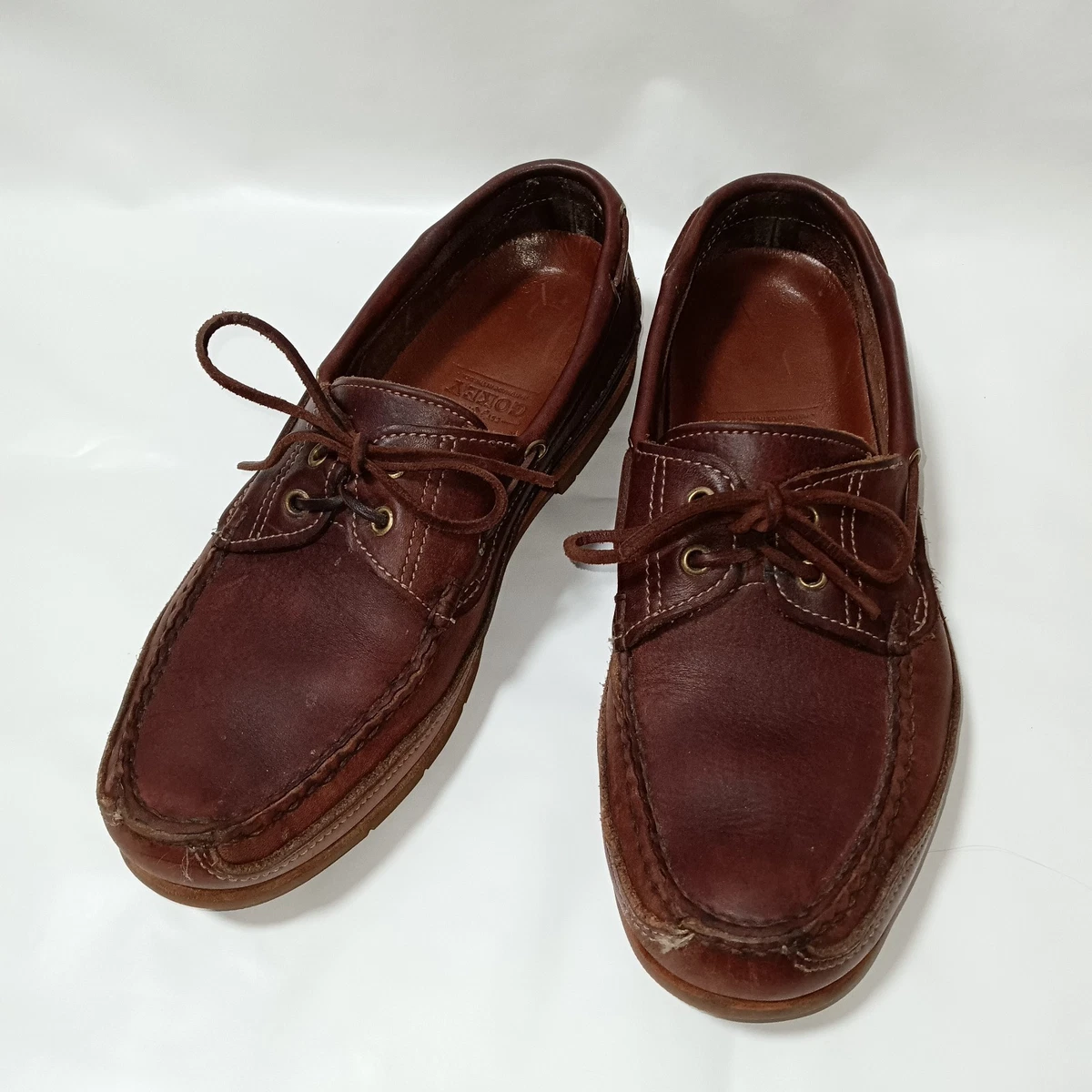 BRAND NEW NEVER WORN MENS BOAT SHOES SZ 12w Gold Cup Men main image 3