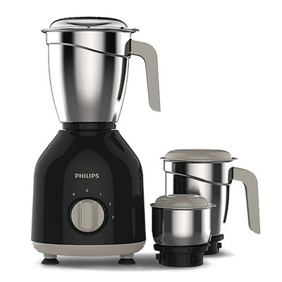 Philips HL7756/01 Mixer Grinder 3 Stainless Steel Multipurpose Jars 750 Watt