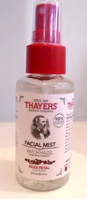 NEW Thayers Witch Hazel Facial Mist Toner 3oz Rose Petal Alcohol Free Face Spray