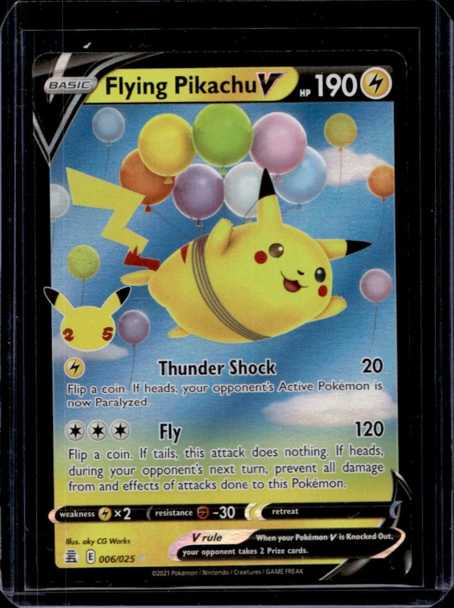 Flying Pikachu V Pokmon TCG Cards for sale | eBay Flying Pikachu V Pokmon TCG Cards for sale | eBay