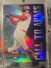 Jim Thome 1997-1998 Donruss Crusade Call To Arms Purple /100 HOF All Star