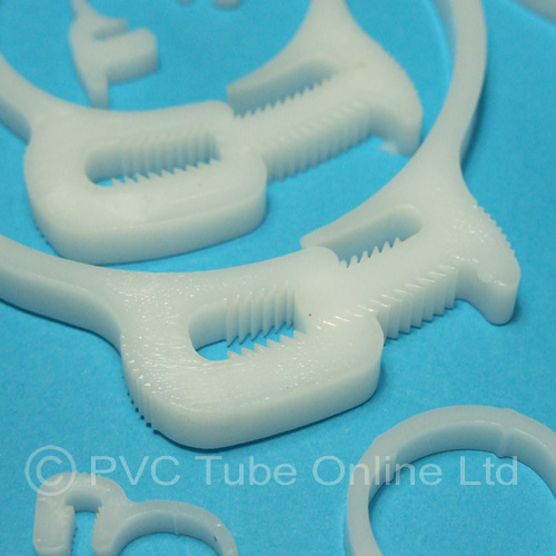 Ratchet Clips Hose Clamps Heavy Duty Plastic Reusable Cable Ties Many ...