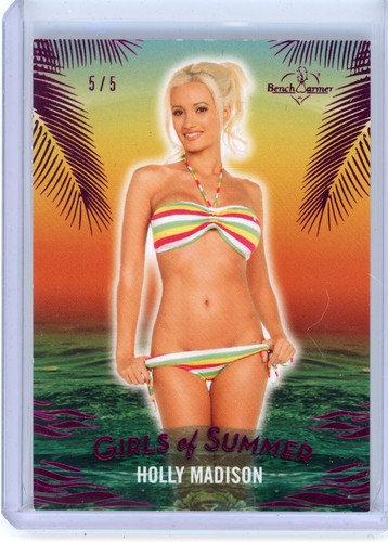 2025 BENCHWARMER GIRLS OF SUMMER HOLLY MADISON BASE CARD # 5/5 - 第 1/1 張圖片