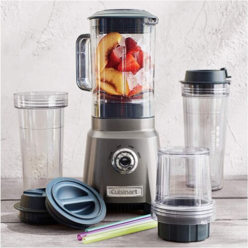 Cuisinart Blender Compact Juicing Hurricane Gunmetal Brand New Open Box ๐๐น****