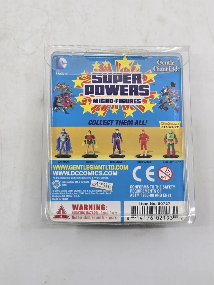 2016 Micro Figures DC Super Powers The Flash Figure Gentle Giant - Image 2 of 2