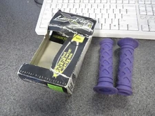 NOS Pro Grip Violet X1 Racing Design Grip Set Fits: 22-25mm Handles 111-3013
