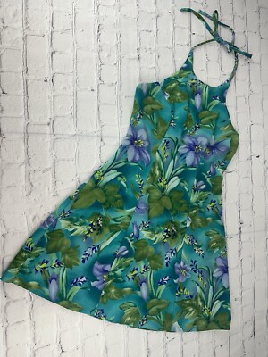 Vintage 90s Y2K Size 5/6 Small All That Jazz Floral Dress