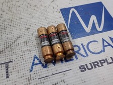 Fusetron FRN-R-6/10 Time Delay 6/10 Amp 250V Fuse Lot of 3