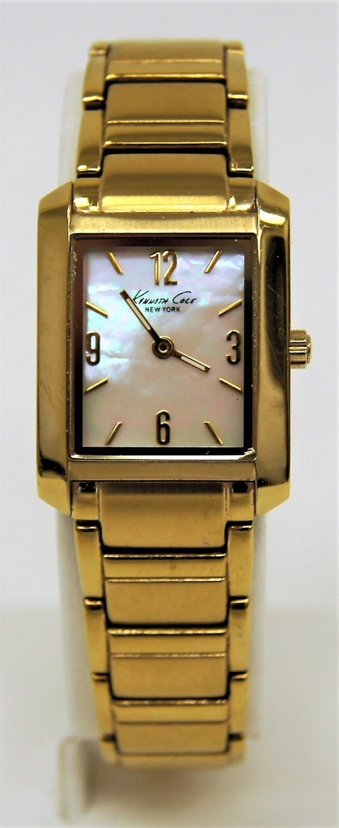 Ladies KENNETH COLE KC4677 A126-09 MOP Dial Gold Tone  display picture 3