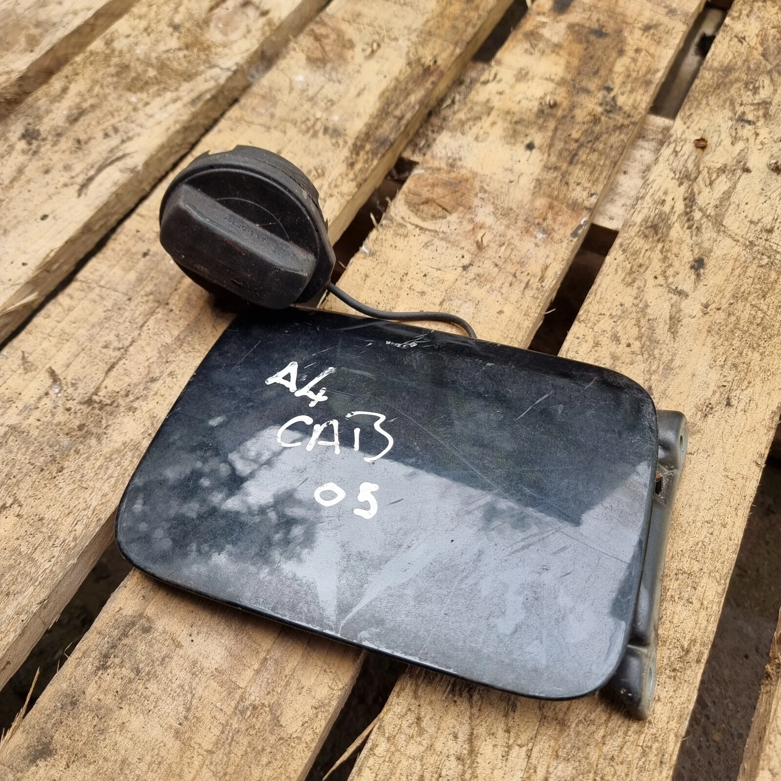 Used Audi Cabriolet fuel filler flap cover condition