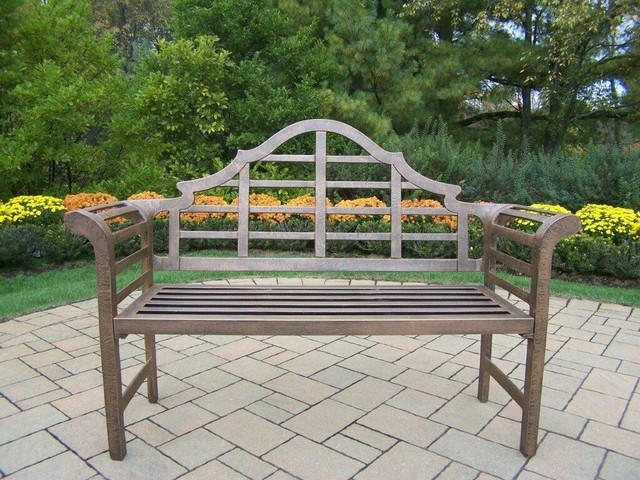 Gensun Casual Living Bel Air Aluminum Garden Bench For Sale Online