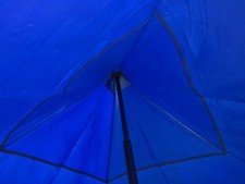 3mx3m Pop Up Gazebo Heavy Duty Foldable Tent BLUE With Storage Bag & Side Panels