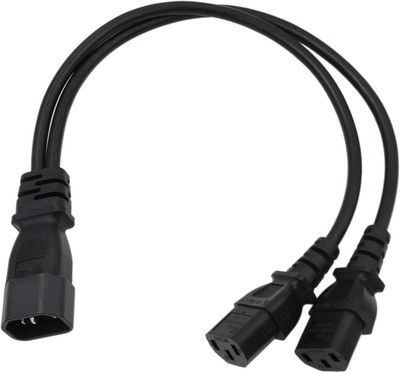 UPS PDU Stromkabel Y-Splitter Verlängerungskabel IEC320 C14 Stecker auf Dual IEC