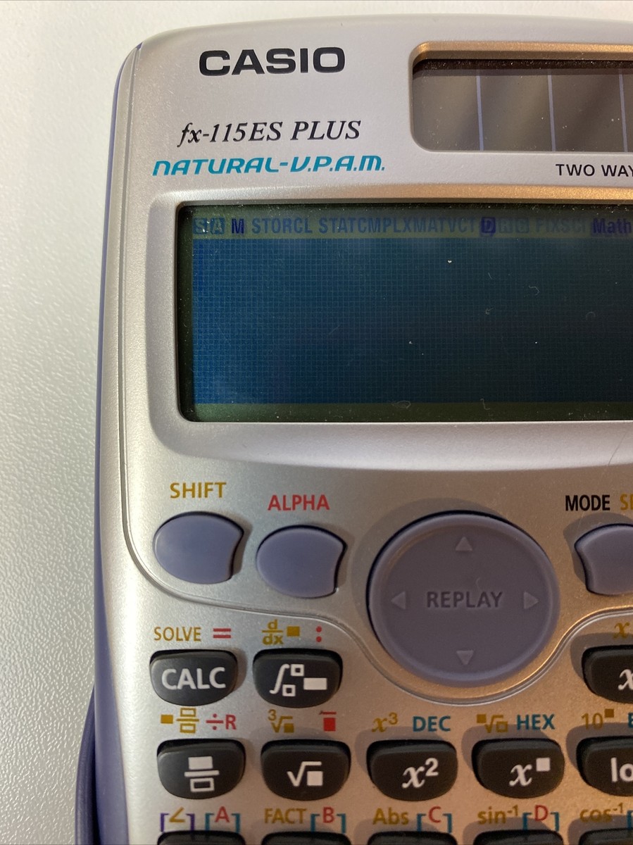 Casio FX-115ES PLUS Scientific Calculator Natural Two Way Power